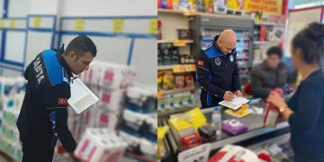 İnegöl’de marketler denetim altında