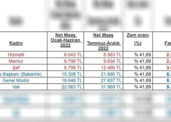 ‘Az alana çok, çok alana az zam”