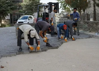 Gemlik’e 10 bin metrekare parke taşı