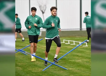 Bursaspor’da maç hazırlıkları devam ediyor