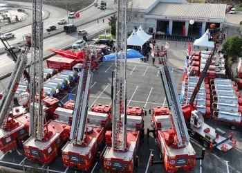 Bursa itfaiyesine yeni araçlar