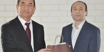 Mustafakemalpaşa Cumhuriyet Savcısına veda yemeği