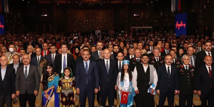 Bakanlardan Göçmenler Günü programına katılım