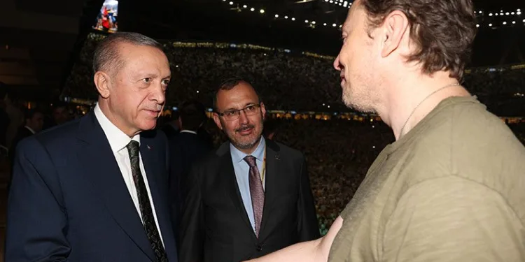 Cumhurbaşkanı Erdoğan, Elon Musk ile görüştü