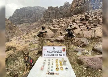 Hakkari’de 16 adet EYP ele geçirildi
