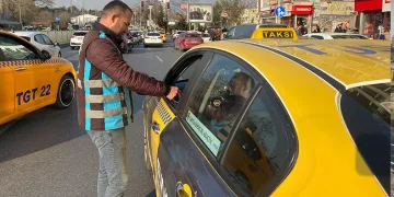 Çay içerken denetime takıldı