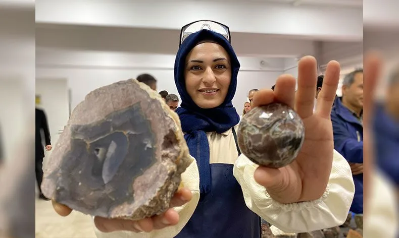 Diyarbakır’da değerli taşlara değerli dokunuş