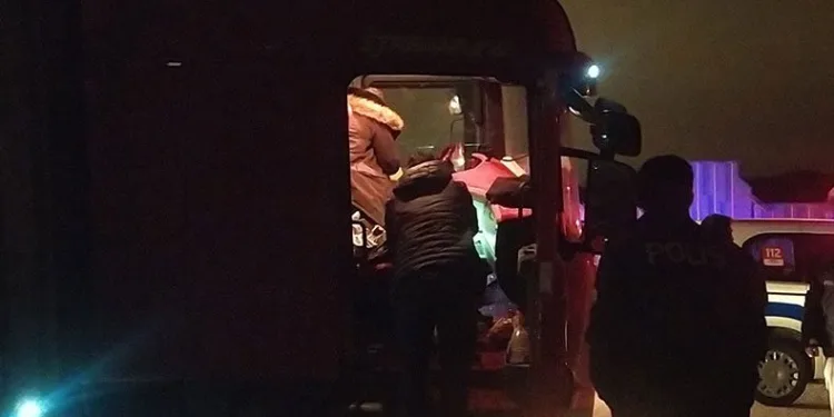 Çorum’da sürcü kalp krizi geçirdi
