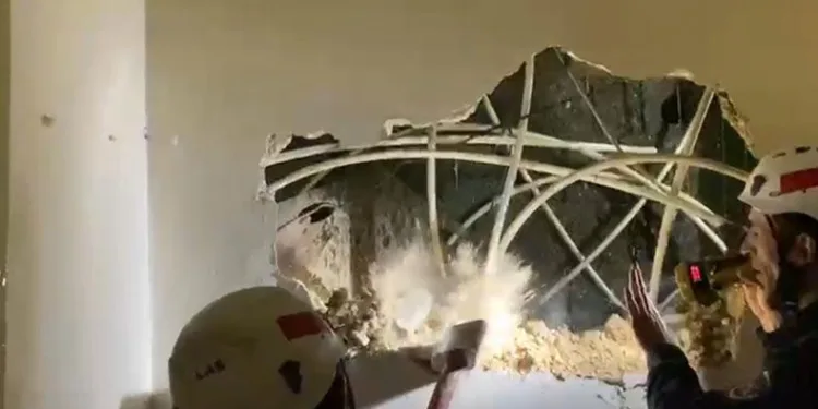 Şanlıurfa’da balyozlu kurtarma operasyonu