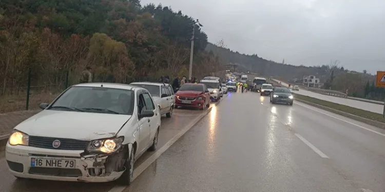 Bursa’da zincirleme trafik kazası