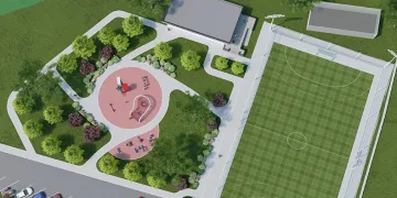 Siteler’e yeni halı saha