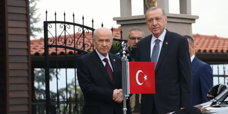 Cumhurbaşkanı Erdoğan’dan Devlet Bahçeli’ye ziyaret
