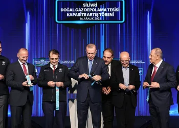 Silivri doğal gaz depolama tesisi açıldı