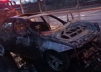 LPG’li otomobil alev topuna döndü