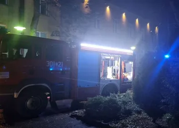 Polonya’da hastanede yangın