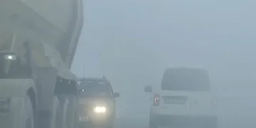 Yoğun sis hayatı olumsuz etkiledi