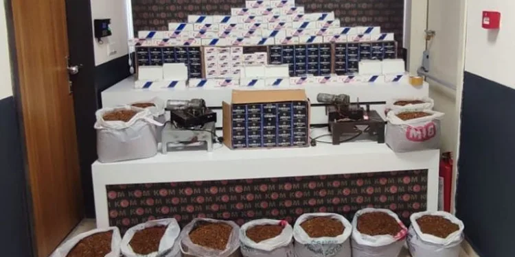 Afyonkarahisar’da makaron ele geçirildi