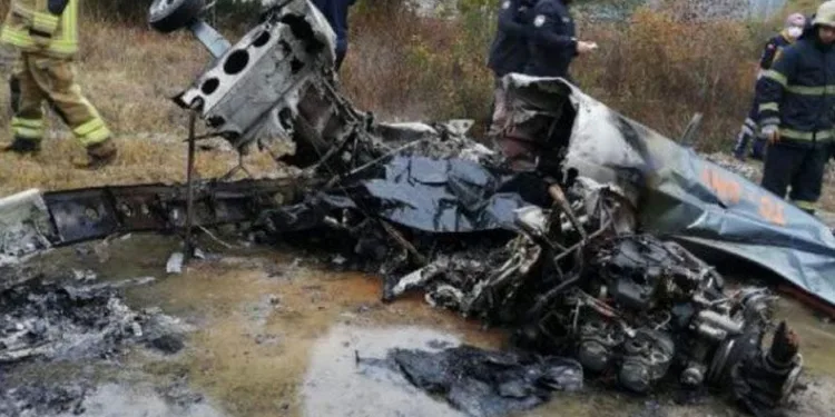 Bursa’da eğitim uçağı düştü…2 ölü