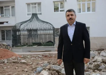 Aşık Yunus Türbesi’nde çevre düzenlemesi başlatıldı
