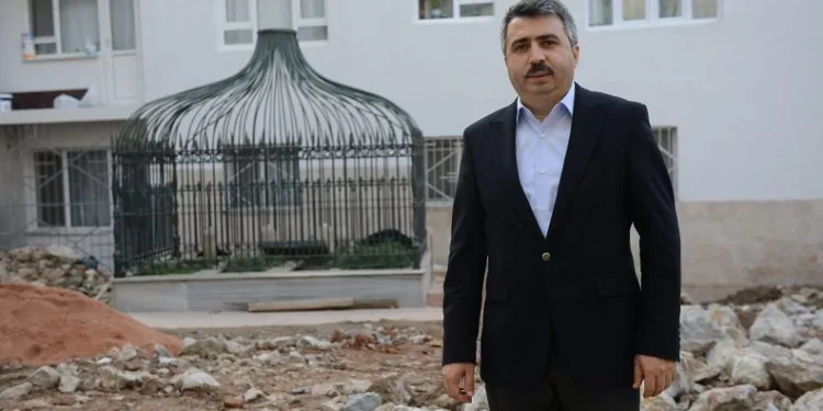 Aşık Yunus Türbesi’nde çevre düzenlemesi başlatıldı