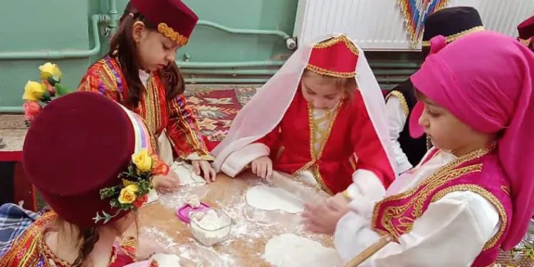 Minik öğrencilerden muhteşem etkinlilik