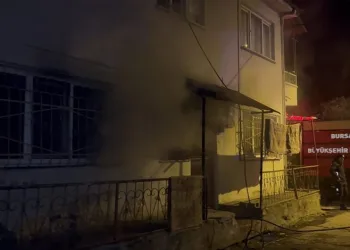Bursa İznik’te korkutan yangın