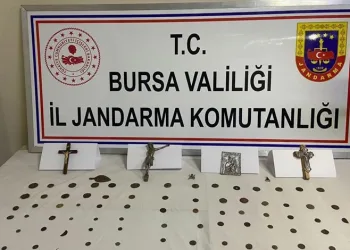 Bursa’da jandarmadan tarihi eser kaçakçılarına darbe