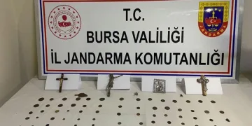Bursa’da jandarmadan tarihi eser kaçakçılarına darbe
