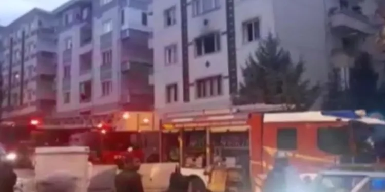 Ankara’da korkutan yangın