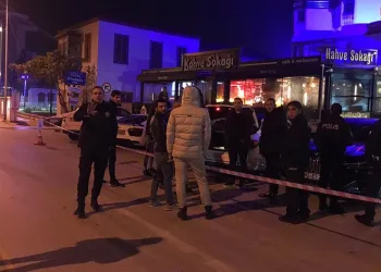 Park halindeki otomobil kurşunlandı