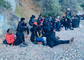 Fethiye’de 54 düzensiz göçmen yakalandı