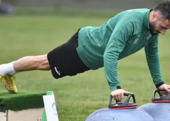 Bursaspor’dan sert antrenman