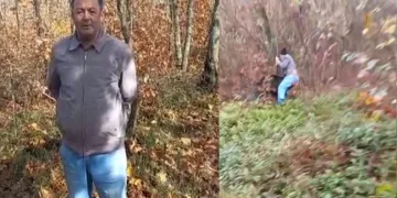 Bursa’da ormanda odun kesen muhtara domuz saldırdı