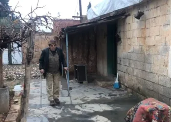 Şanlıurfa’da hırsızlar evin kolonlarını çaldı