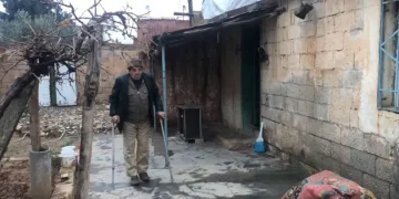 Şanlıurfa’da hırsızlar evin kolonlarını çaldı