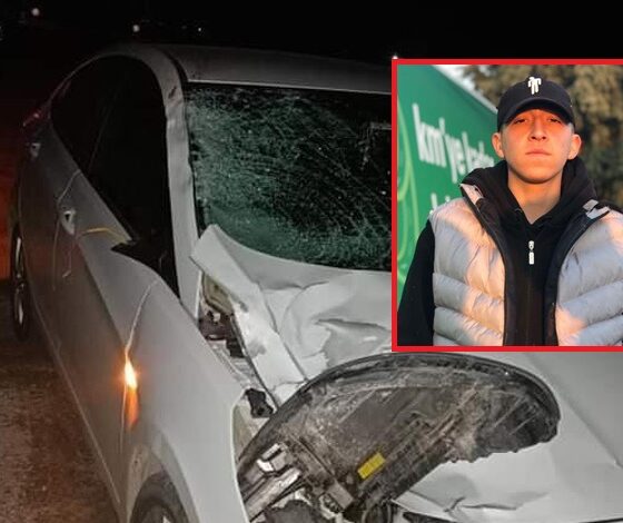 Bursa'da otomobilin çarptığı genç hayatını kaybetti