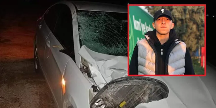 Bursa’da otomobilin çarptığı genç hayatını kaybetti