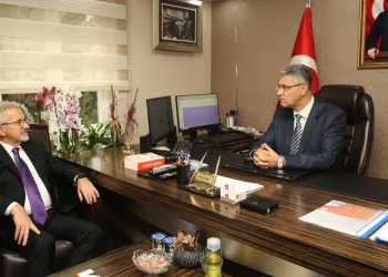 Turgay Erdem’den Nilüfer Emniyet Müdürü’ne ziyaret