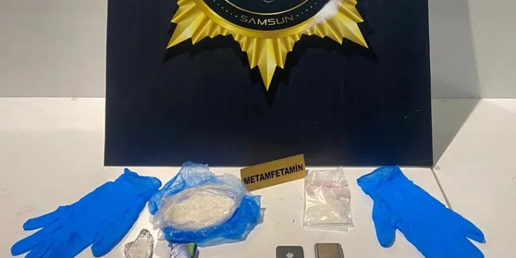 Samsun’da otele uyuşturucu operasyonu: 2 gözaltı