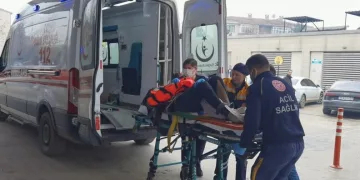 Bursa’da inşaattan düşen işçi ağır yaralandı