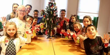 Nilüfer’de yılbaşı süslerini kendileri yaptı