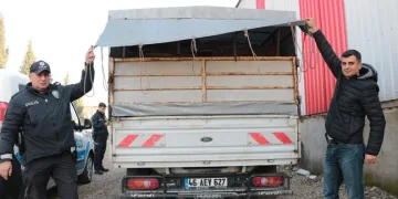 Kahramanmaraş’ta kestiği ağaçları bırakıp kaçtı