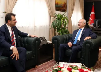 Kılıçdaroğlu, Ekrem İmamoğlu’nu kabul etti