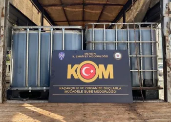 Mersin’de 14 bin litre kaçak akaryakıt ele geçirildi