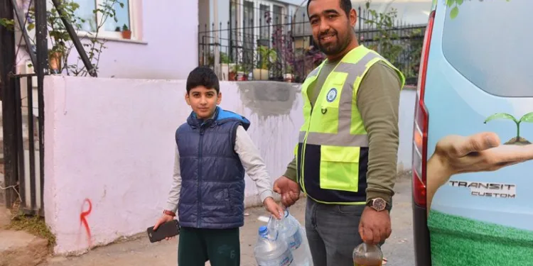 Yıldırım’da 1 ayda 1,5 ton atık yağ toplandı