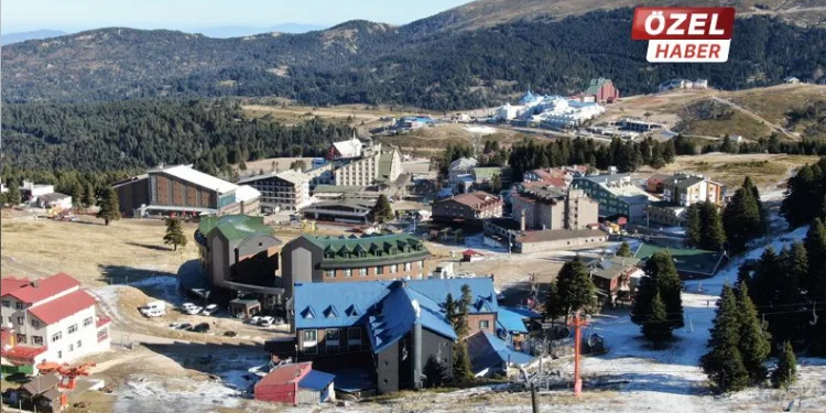 Bursa’da yeni yıl kutlamalarına kar engeli