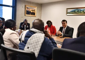 Mustafa Dündar, Senegal heyetini ağırladı