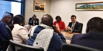 Mustafa Dündar, Senegal heyetini ağırladı