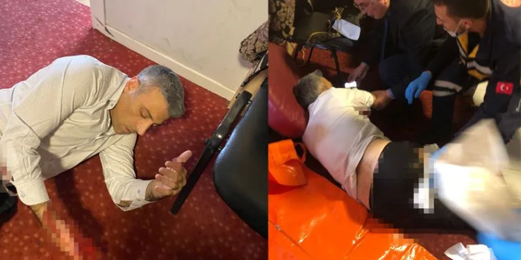 Öztürk Yılmaz ofisinde bıçaklı saldırıya uğradı