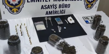 Bursa’da uyuşturucu operasyonları